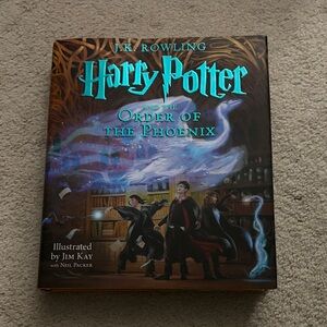 Harry Potter and the Order of the Phoenix Illustrated Edition Book